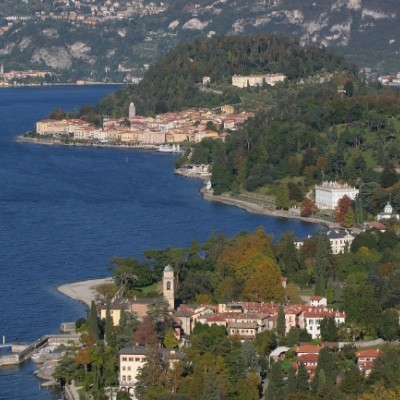Bellagio - Itineraire des hameaux situes dur la partie orientale de  Bellagio