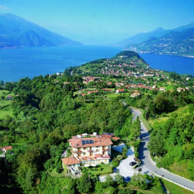 Bellagio - Itineraire des hameaux situes dur la partie orientale de  Bellagio