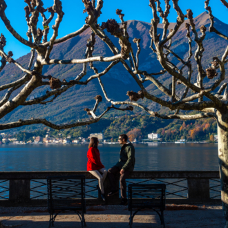 The gardens of Lake Como in winter: charm and mystery