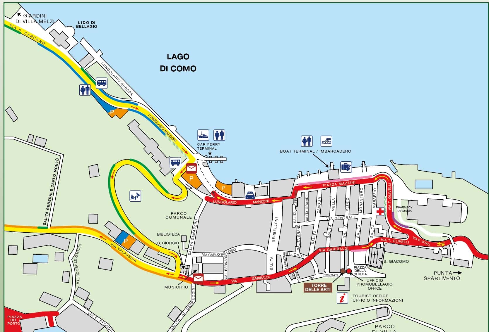 Bellagio Hotel Map In 2023
