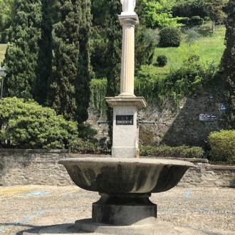 Fountain in the Church square