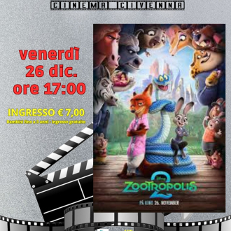 Cinema Civenna: Zootropolis 2